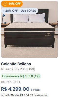 Promoção 4 berlona queen dia das maes
