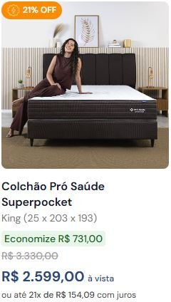 Promoção 5 superpocket king dia das maes
